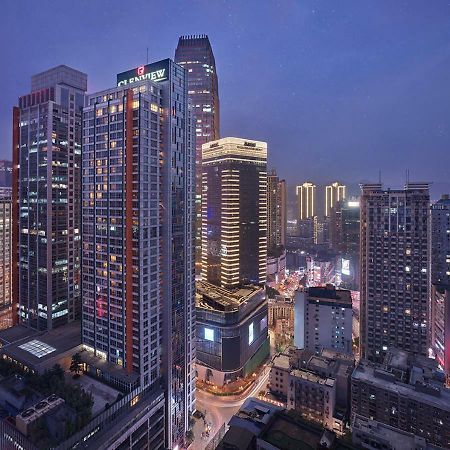 Hotel Glenview Itc Plaza Chongqing Exterior foto