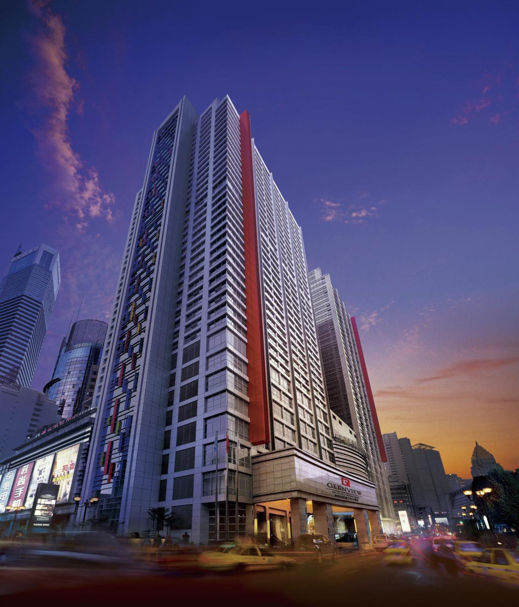 Hotel Glenview Itc Plaza Chongqing Exterior foto