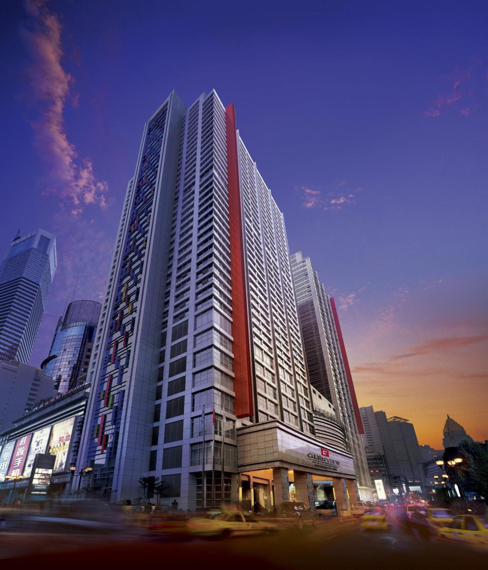Hotel Glenview Itc Plaza Chongqing Exterior foto