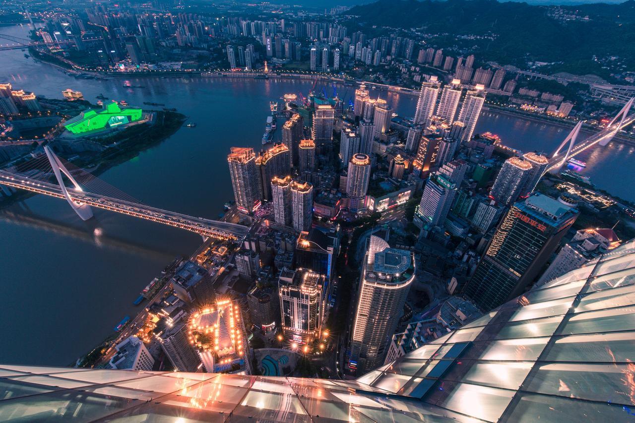Hotel Glenview Itc Plaza Chongqing Exterior foto